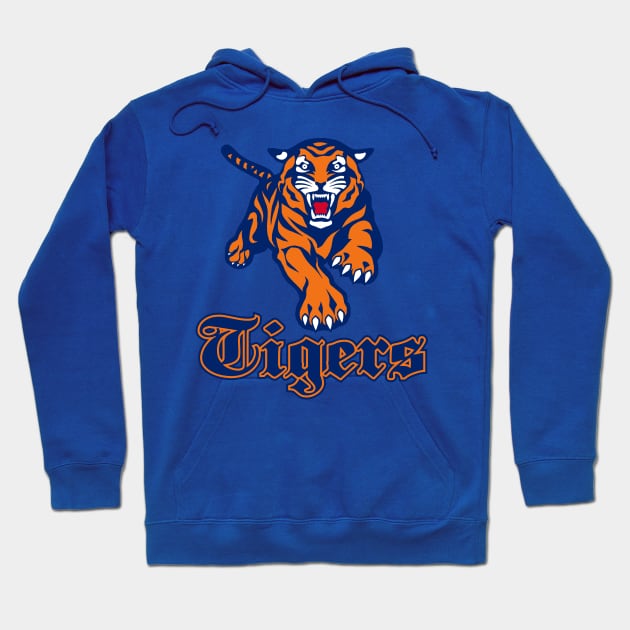 Tigers Sports Logo Hoodie by DavesTees